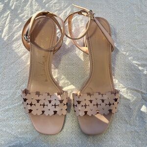 Kate Spade Blush Floral Sandals